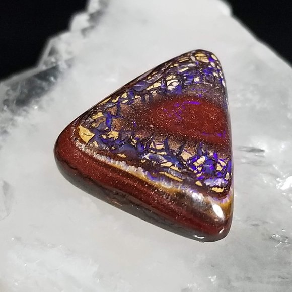 Australian Koroit Opal * 30.21 X 21.04 X 7.27mm - Picture 8 of 11